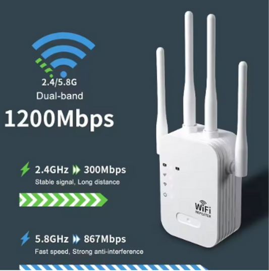 Répétiteur WiFi Haute Débit - Un Signal Puissant Dans Chaque Coin De Votre Maison